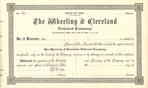 Wheeling and Cleveland Railroad Co.